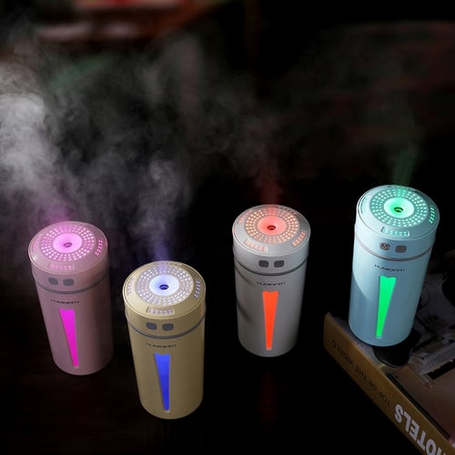 Happy Cup Air Humidifier Essential Oil Diffuser LED Night Lights USB Humidifiers 