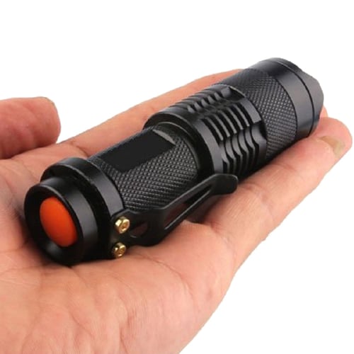 20000LM Q5 COB LED Flashlight Torch Portable Mini Zoom 4 Modes torch Penlight 