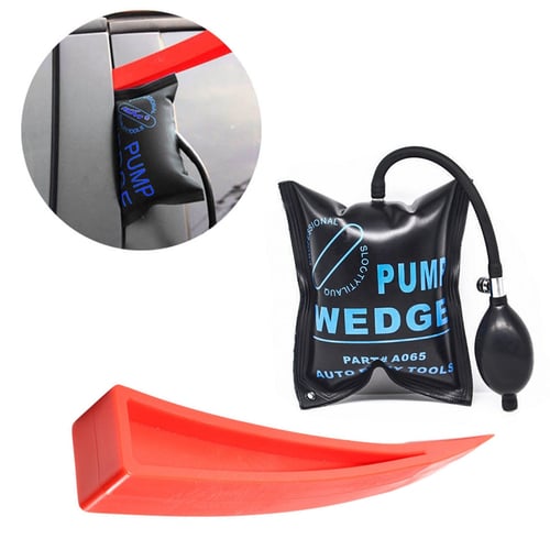 Air Pump Wedge Inflatable Clamp Shim Opener Tool For Car Door Window Lock Entry 