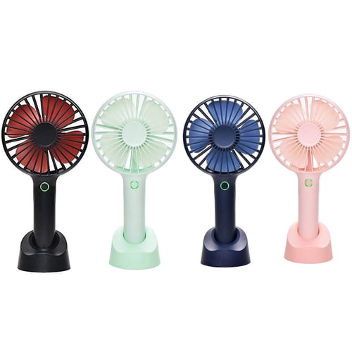 Mini Handheld Fan Portable Hand Held Personal Fan Rechargeable Battery Operated 