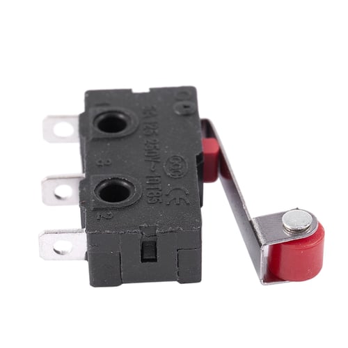 KW12-3 Micro Limit Switch Roller 5x  Lever 5A 125V Open/Close Switch 