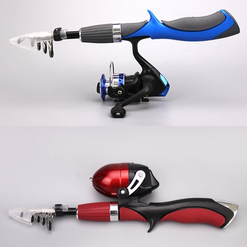 Carbon Fiber Fishing Rod Boat Fly Lure Rod With Fishing Reel Set Fishing Tackle 