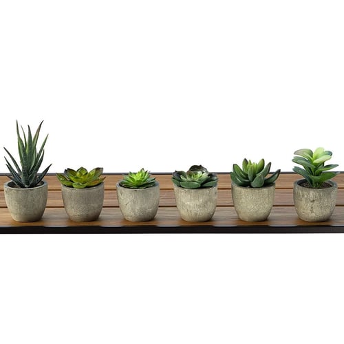 14.5cm Artificial Cactus Simulated Succulent Plants Home Office Party Decoration 