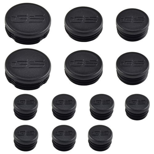 9 PCS Motorcycle Frame Plug Kit Protector Cover Hole Cover Frame Plugs Decorative Cover Replacement for BMW R1200GS R1250GS Adventure 2017-2019 