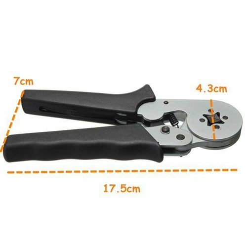0.08-6mm2 Plier Terminal Crimping Tool Bootlace Ferrule Crimper Wire end Cord 
