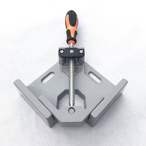 Woodworking Vice Wood Metal Welding Gussets 2 Set of 90 Degree Corner Clamp Right Angle Clamp Aluminum Alloy Made Adjustable Swing Jaw Corner Clamp Woodworking Vice Wood Metal Welding Gussets 2 Set of 90 Degree Corner Clamp Right Angle Clamp Aluminum Alloy Made Adjustable Swing Jaw Corner Clamp