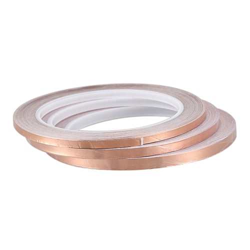 5mm x 20M Foil Tape Single-Sided Conductive Self Adhesive Copper Heat Insulation 