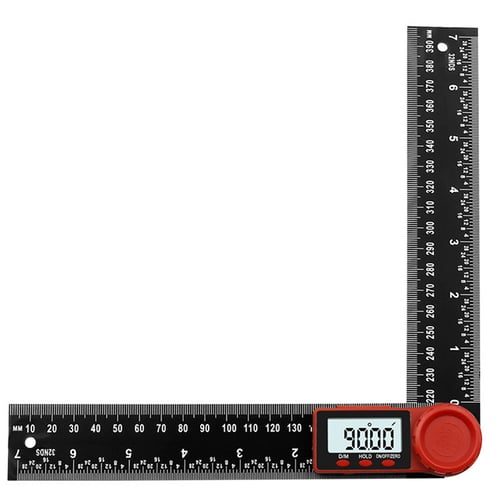 1Pcs Measure Angles 2 In 1 Digital Display Caliper Black Vernier Caliper 