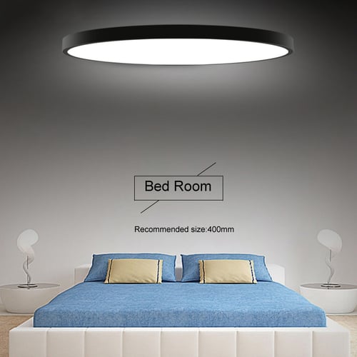 5cm Led Ultra Thin Ceiling Light Modern Lamp Living Room Lighting Fixture Bedroom Kitchen Surface Mount Led Ceiling Lamp Black 30x5 Cm 24w Buy 5cm Led Ultra Thin Ceiling Light Modern Lamp Living
