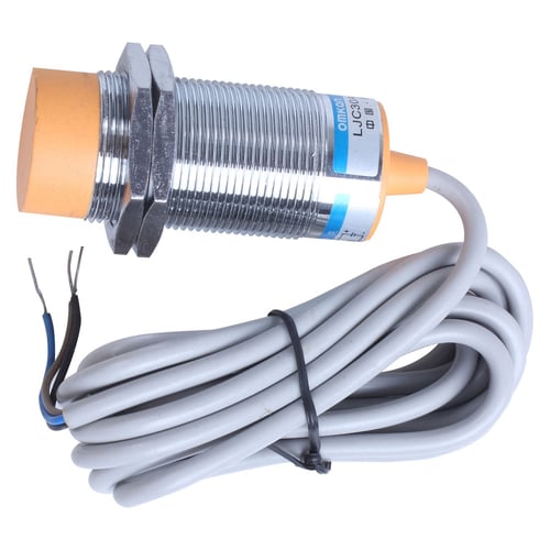 Capacitive Proximity Switch 3 Wire Type NPN NO 6-36VDC 25mm Capacitive Sensor 