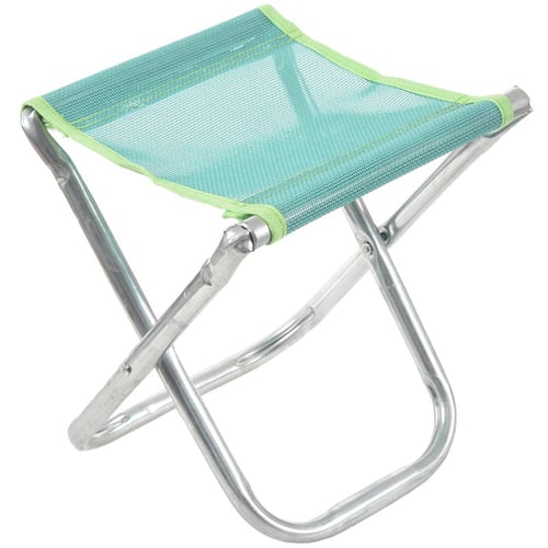 Alloy Aluminum Portable Folding Stools Seat Outdoor Picnic Collapsible Chair 