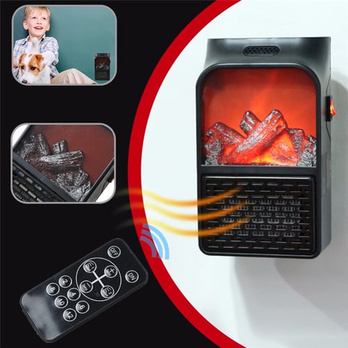 900W Mini Space Heater Fan Portable Plug-in Electric Wall-outlet Warmer 900W Mini Space Heater Fan Portable Plug-in Electric Wall-outlet Warmer