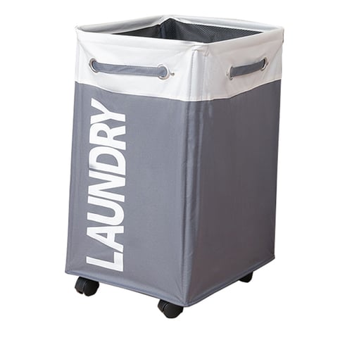 Foldable Oxford Laundry Basket Washing Basket Hamper Dirty Clothes Storage 