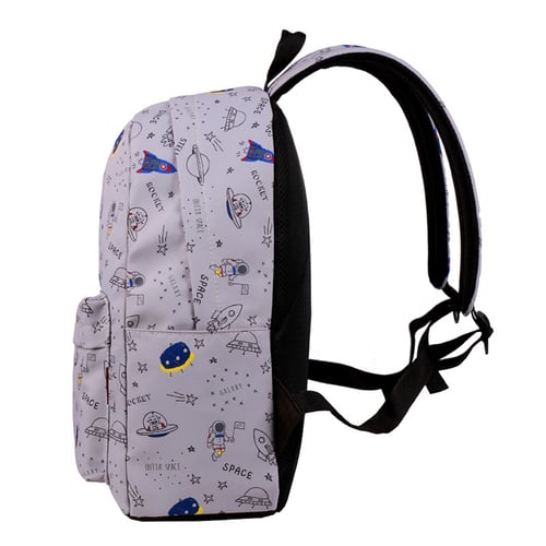 Women printing casual backpack Galaxy Stars Universe Space School Book bag