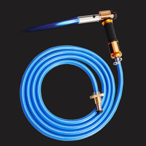 Propane Liquefied Gas Welding Torch Hose Gas Plumbing Solder Turbo Torch 
