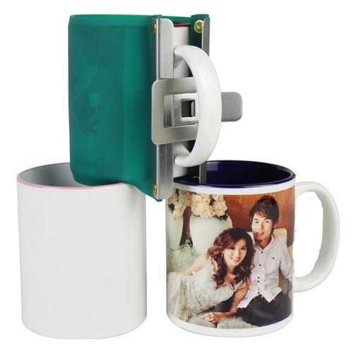 11OZ 3D Sublimation Silicone Mug Wrap Rubber Cup Clamp Fixture Printing Mug Best 