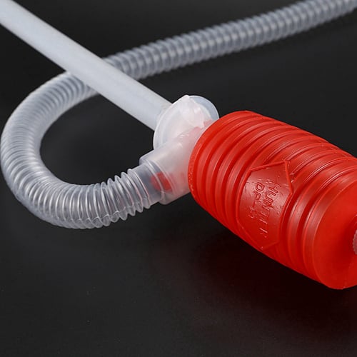 Large Manual Hand Siphon Syphon Transfer Pump Fluid Water Gas Gasonline 