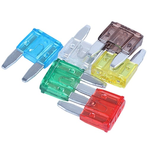 35 Piece MIXED Mini Blade Fuse AUTO Car 5 7.5 10 15 20 25 30 AMP LW 