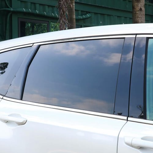 6x Car Window Column B C Pillar Post Trim Cover Sticker For Honda CRV 2017-2020