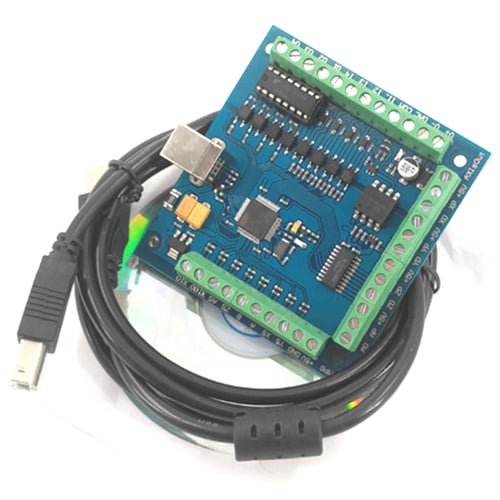 4pcs A4988 Motor Driver 4 Axis USB CNC Card Controller Interface Board USBCNC 