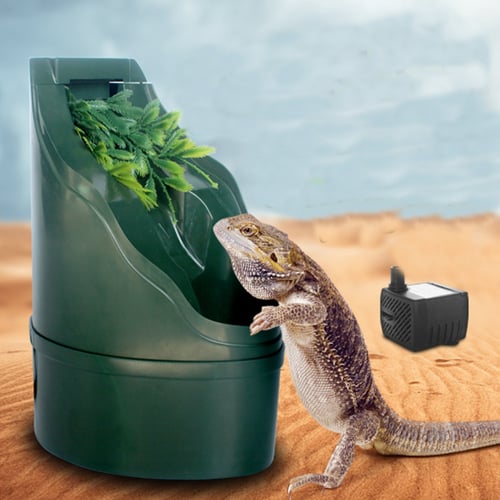 Reptile Supplies Reptile Drinking Water Fountain Lizard Chameleon