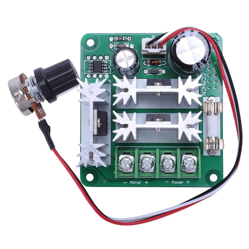 6V-90V 15A DC Motor Speed Controller Pulse Width PWM Adjustable Regulator Switch 