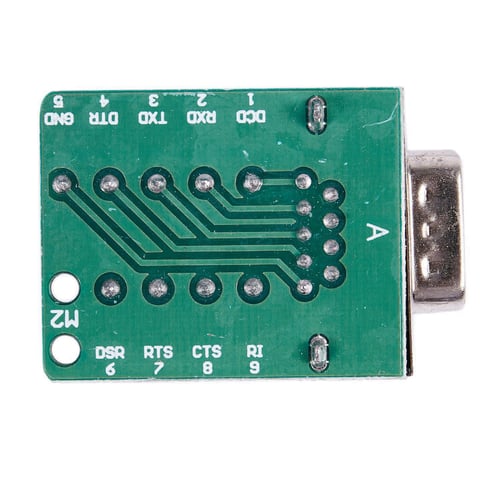 2PCS RS232 to Terminal DB9 male adapter signals Terminal module 