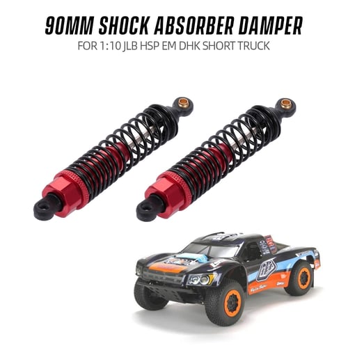RC HSP 106004（06062）Red Alum Shock Absorber 98mm For 1/10 Off-Road Buggy 