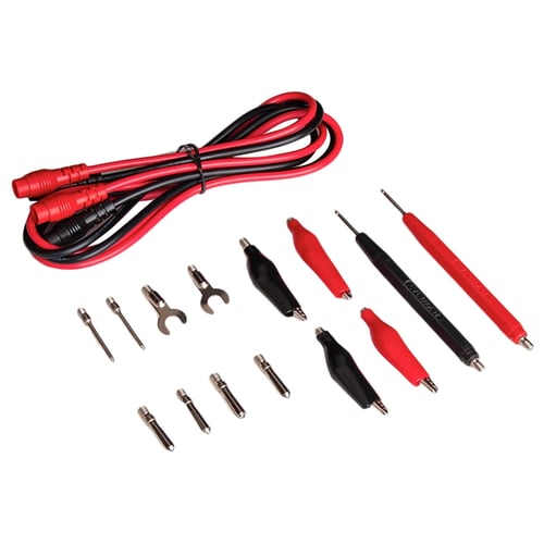 Kit For Dgital Multimeter Probe Clips Test Cable Test Clips Crocodile Test Leads 