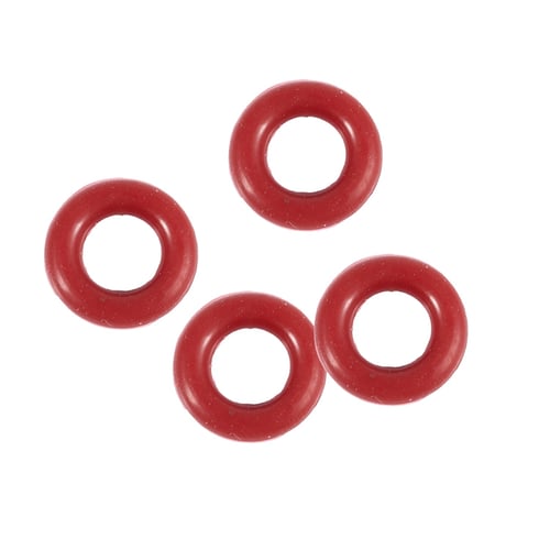 50 Pcs 10mm Od 2 5mm Thickness Silicone O Ring Oil Seal Gasketet Ring Dark Red Shopee Malaysia
