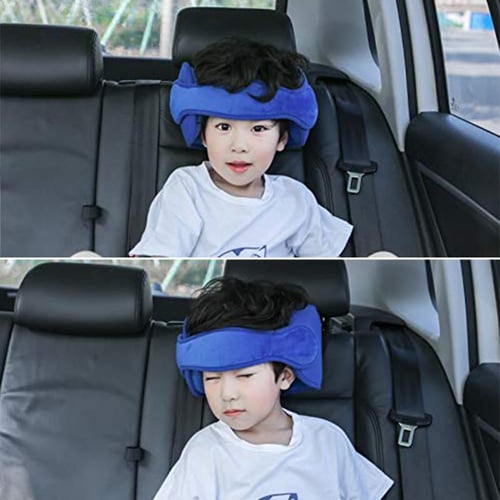 Head Support Holder Belt,Soft Safety Car Seat Sleep Nap Aid,Neck Protection Belt,Adjustable Strap Band For Baby Children Kids Toddler 