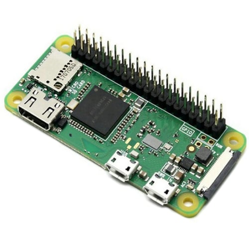 Development Kit Type B with Micro SD Card Official Pi Zero Case and Basic Components waveshare Raspberry Pi Zero W Power Adapter Built-in WiFi