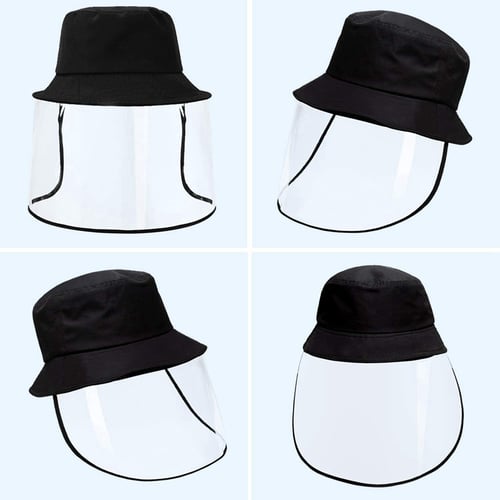 Anti-spitting Protective Cap Cover Safety Fisherman Hat Full Face Splash-Proof 