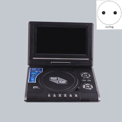 7 8 Inch Tv Home Car Dvd Player Portable Hd Vcd Cd Mp3 Hd Dvd Player Usb Sd Cards Rca Portable Cable Game 16 9 Rotate Lcd Screen Buy 7 8 Inch Tv Home