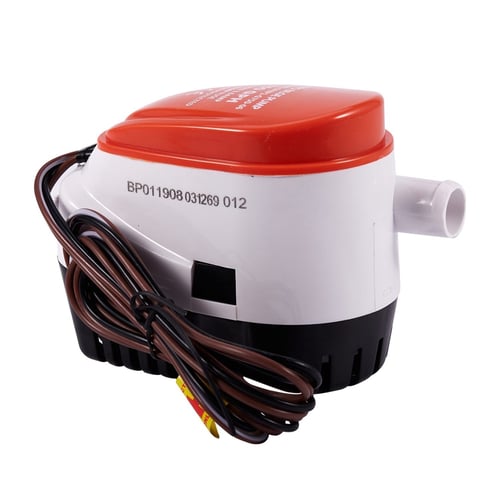 Automatic 12V Bilge Pump 750GPH With Internal Float Switch Auto Water Boat