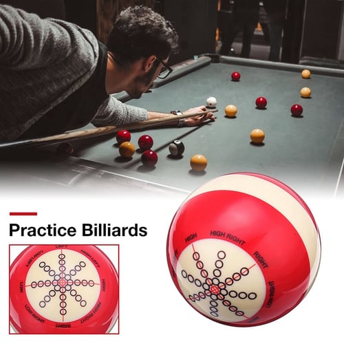 Resin Billiard Cue Ball Snooker Pool Table Practice Training Spot Cueball 