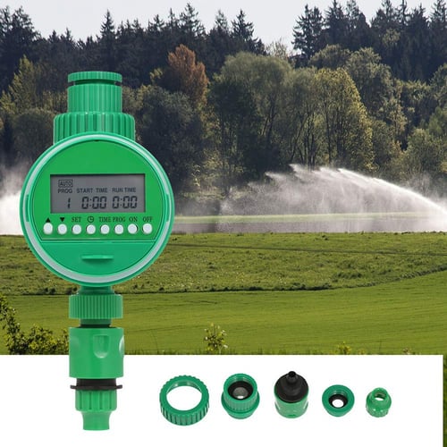Automatic Water Outdoor Garden 1-Outlet Irrigation Controller Hose Faucet Timer