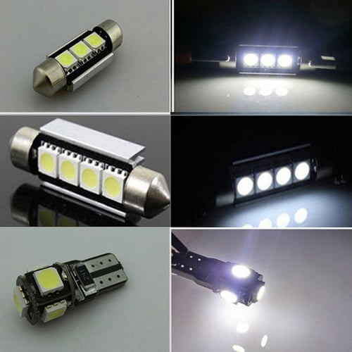 18 Bulbs Super White 5630 LED Interior Light Kit For BMW 5 Series E39 Error Free