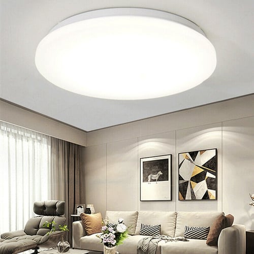 Bright Round LED Ceiling Light Panel Down Lights Living Room Bathroom Wall Lamp 