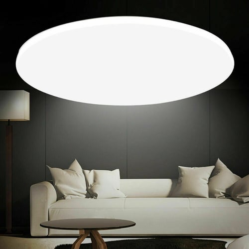 Details about   Round LED Ceiling Light Bright Down Panel Wall Kitchen Bathroom Lamp White A+ 