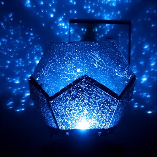 Rotating Play Starry Sky Projection Lamp Stars Romantic Starry Lights