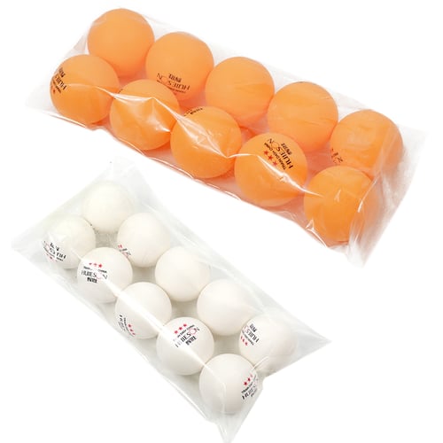 Professional Table Tennis Plastic Ping Pong Balls Celluloid Training Accessories 