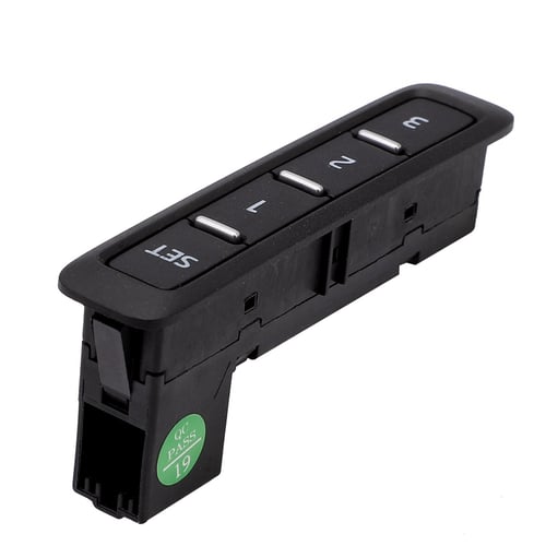 Seat Adjustment Switch Car Seat Adjustment Memory Switch Replacement 1Z0959769A Fit for Skoda Octavia Superb.