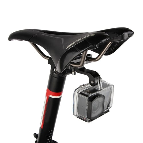 Bike Saddle Rail Seat Mount Adapter Camera Saddle Holder For Gopro Hero 6/5/4/3 