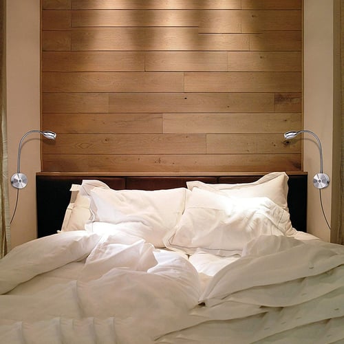 Dimmable Reading Lamps Led Wall, Best Clip On Reading Light For Bed Headboard