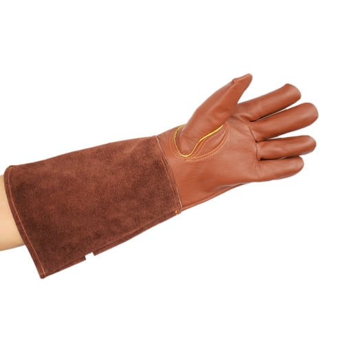 Rose Pruning Gloves For Men And Women Thorn Proof Goatskin Leather Gardening To 