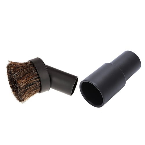 Vacuum Cleaner Bristle Dust Brush Horsehair Head with Adapter Converter Kit 