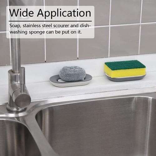 Soap Dish for Shower Bar Soap Holder Shower Soap Saver Tray for Shower Premium 