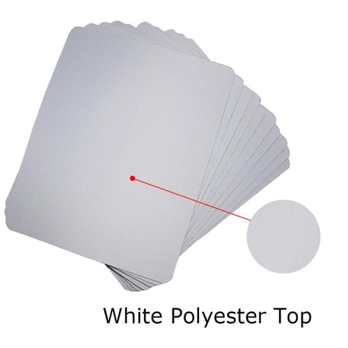 Blank White Mousepad Lot Sublimation Heat Transfer Mouse Pad Crafts 