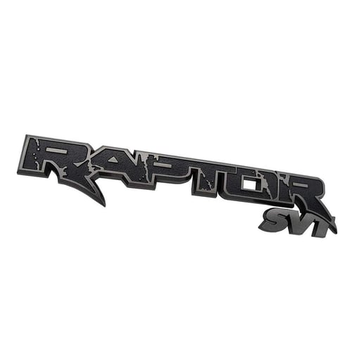 Chrome black 3D Logo Tailgate Rear Trunk Car Emblems Decal Replacement Stickers for Ford F150 2009-2014 Raptor SVT Emblem Chrome black 3D Logo Tailgate Rear Trunk Car Emblems Decal Replacement Stickers for Ford F150 2009-2014 Raptor SVT Emblem